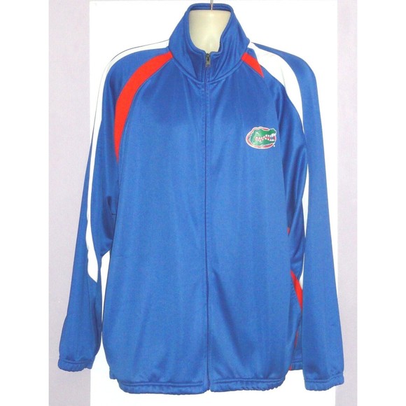 Florida Gators NCAA by KA Men's Full Zip Windbreaker Track Jacket Size: XL READ - Picture 1 of 9